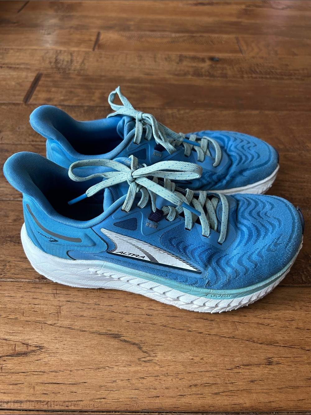 Altra Torin 7 Road Running Shoes Foot Shape Zero Drop Blue Womens Size 6